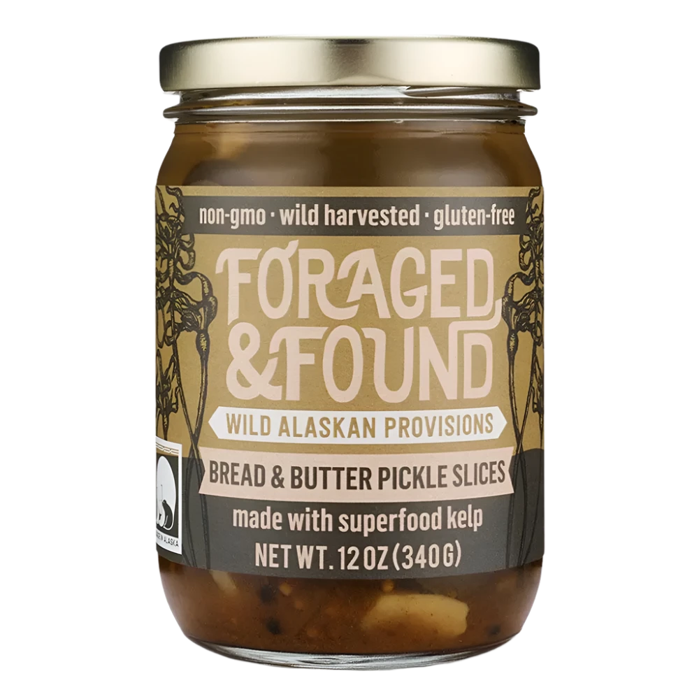 Foraged & Found - Bread & Butter Kelp Pickle Slices