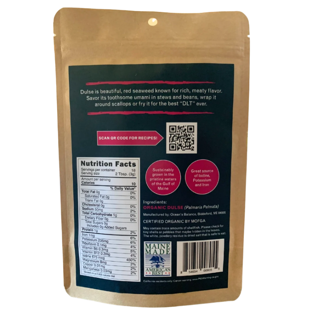 organic whole leaf dulse