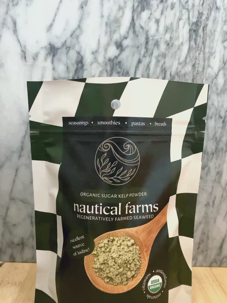 Organic Kelp Powder from Maine Seaweed Company, Nautical Farms